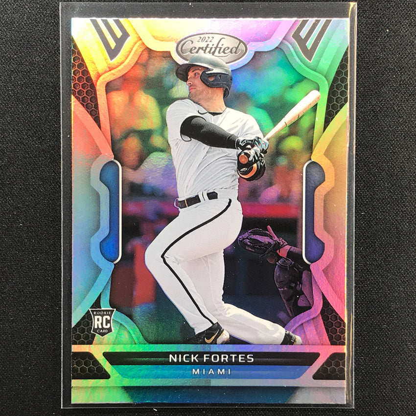 2022 Chronicles NICK FORTES Certified Rookie Base #17