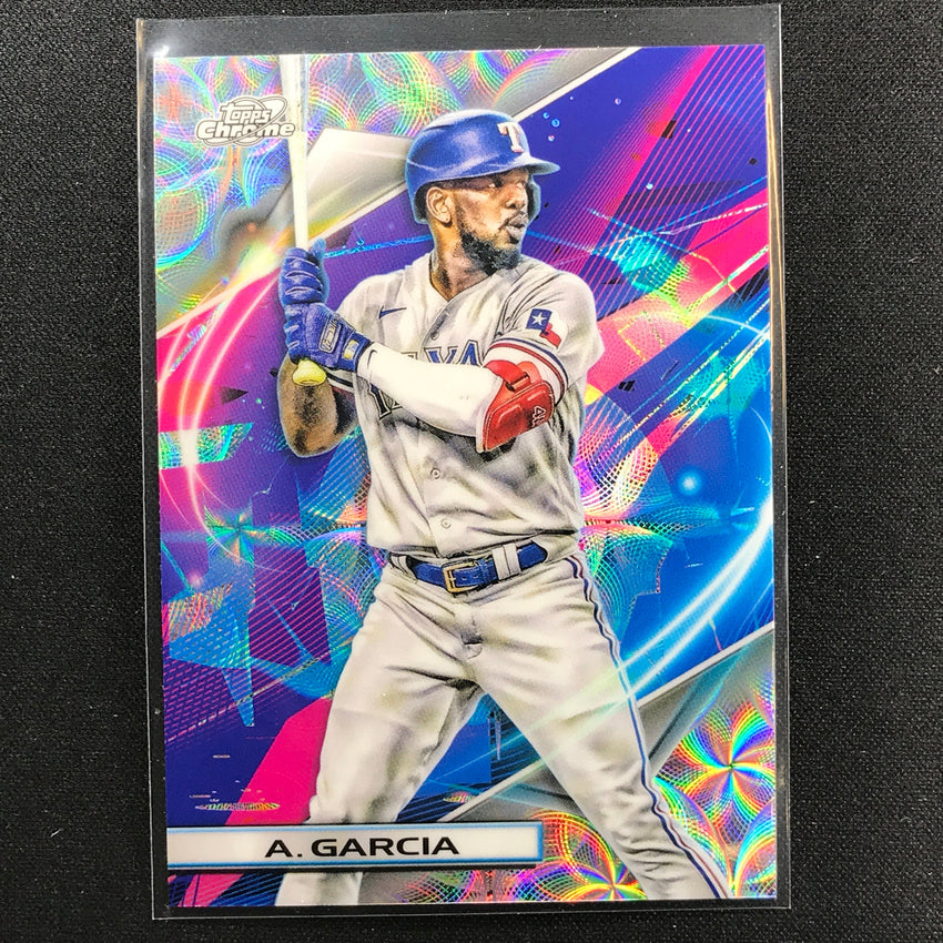 2022 Topps Cosmic Chrome Adolis Garcia Nucleus No 121
