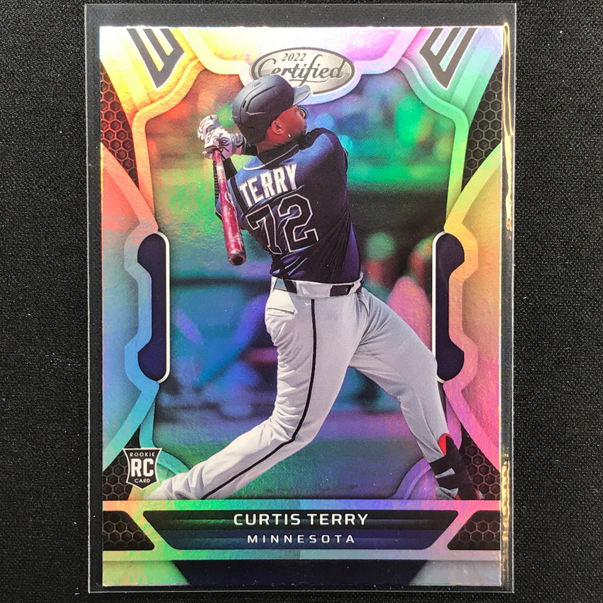 2022 Chronicles CURTIS TERRY Certified Rookie Base #27