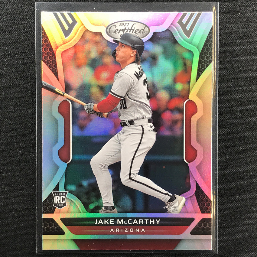 2022 Chronicles JAKE MCCARTHY Certified Rookie Base #28