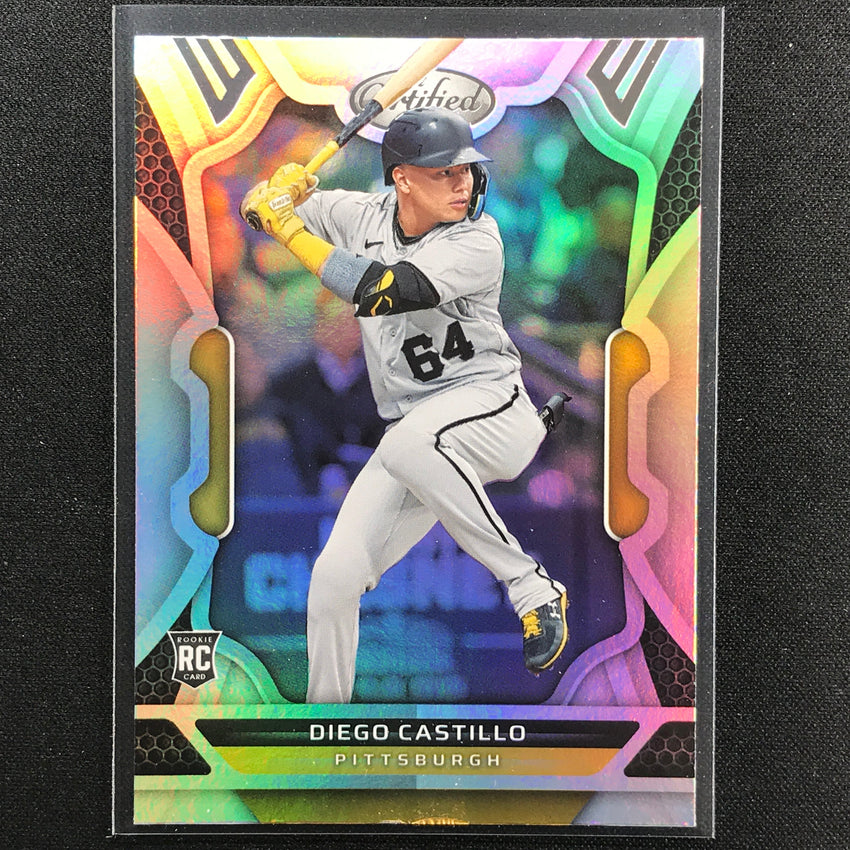 2022 Chronicles DIEGO CASTILLO Certified Rookie Base #37