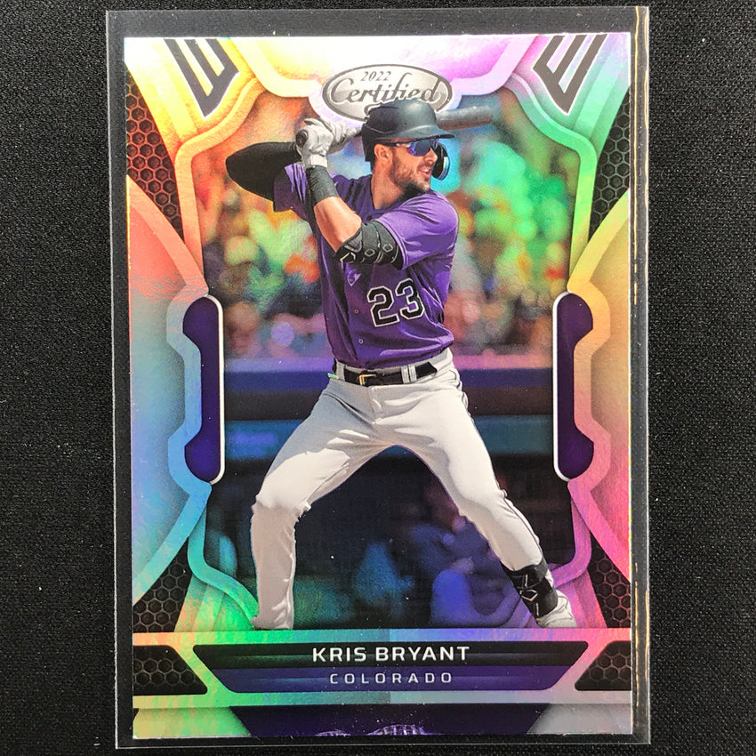 2022 Chronicles KRIS BRYANT Certified Base #47