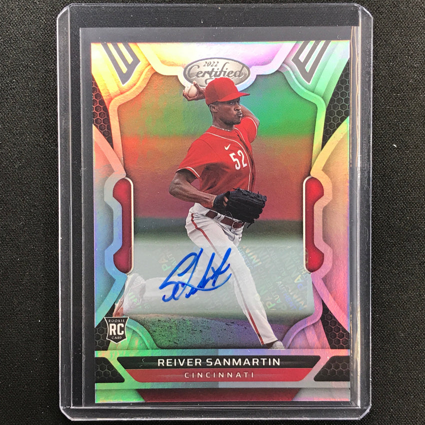 2022 Chronicles REIVER SANMARTIN Certified Rookie Auto #38