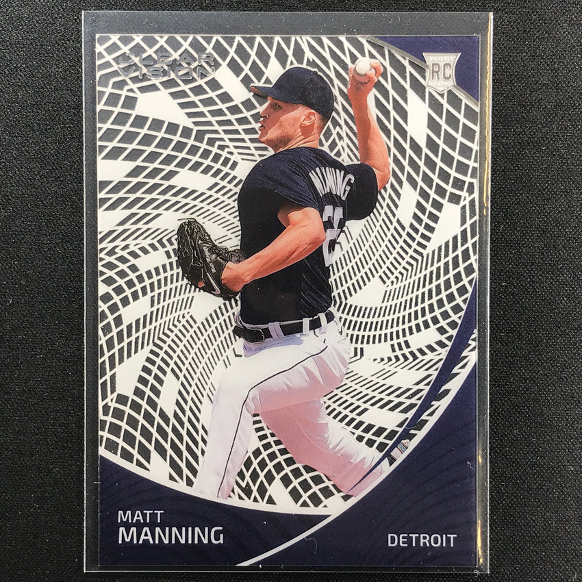 2022 Chronicles MATT MANNING Clear Vision Rookie Base #3