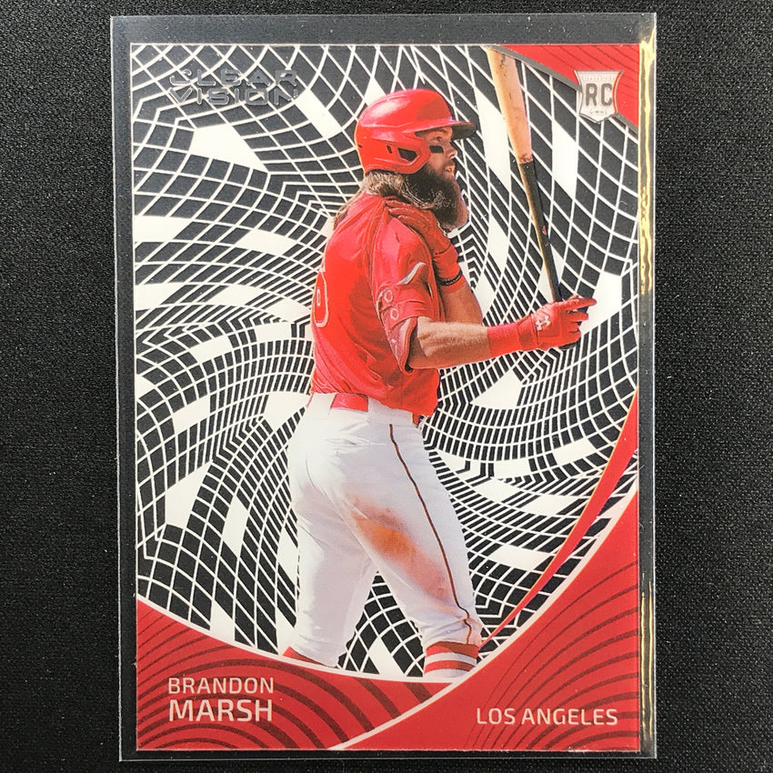 2022 Chronicles Brandon Marsh Clear Vision Rookie Base No 10