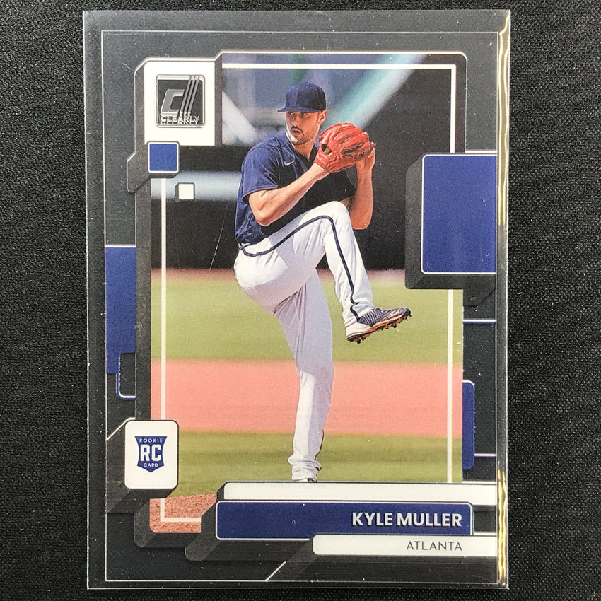 2022 Chronicles KYLE MULLER Clearly Donruss Rookie Base #1