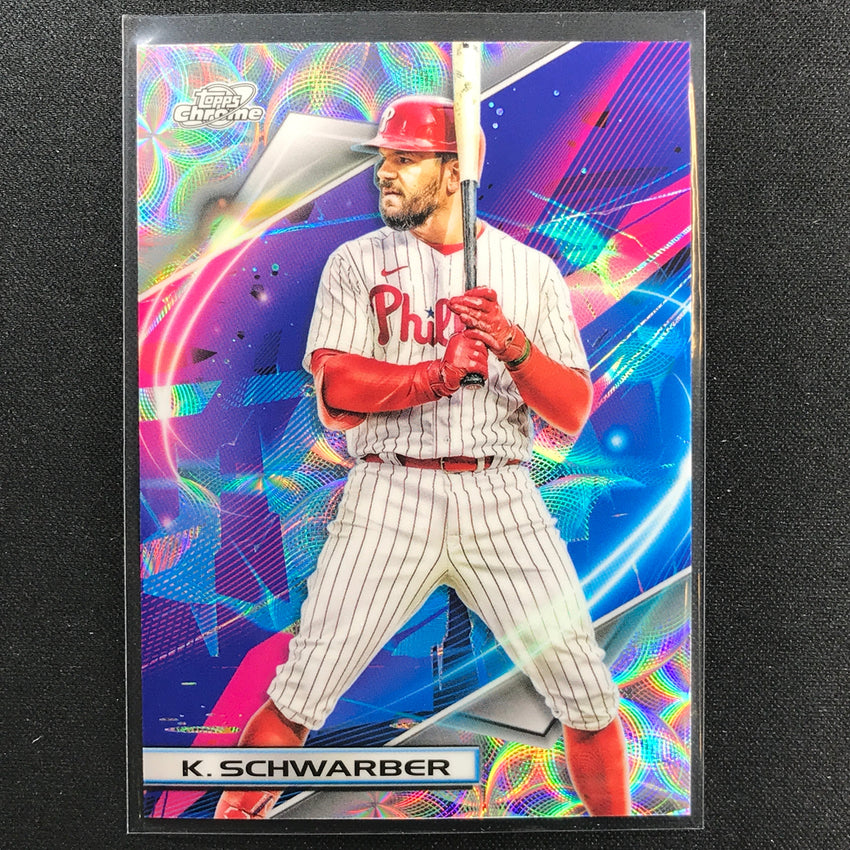 2022 Topps Cosmic Chrome Kyle Schwarber Nucleus No 152
