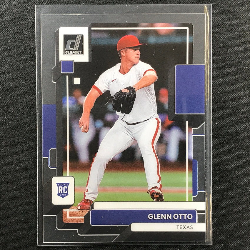 2022 Chronicles GLENN OTTO Clearly Donruss Rookie Base #16