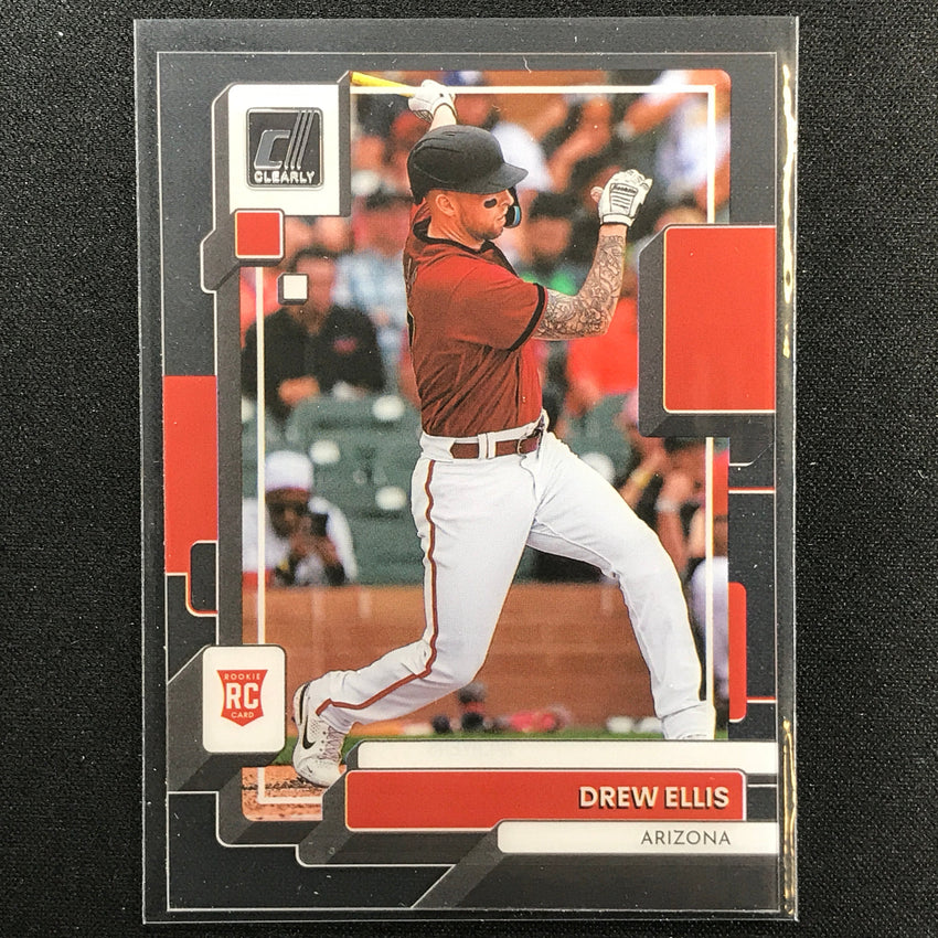 2022 Chronicles DREW ELLIS Clearly Donruss Rookie Base #21