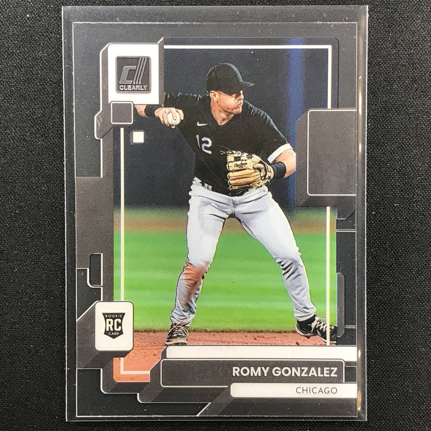2022 Chronicles Romy Gonzalez Clearly Donruss Rookie Base No 22