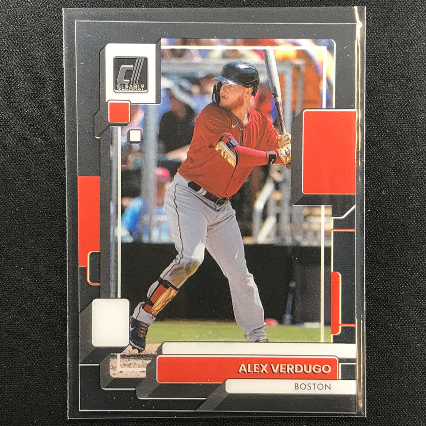 2022 Chronicles ALEX VERDUGO Clearly Donruss Base #40