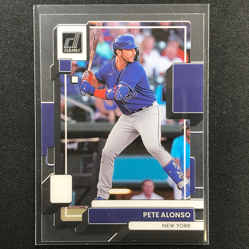 2022 Chronicles PETE ALONSO Clearly Donruss Base #41