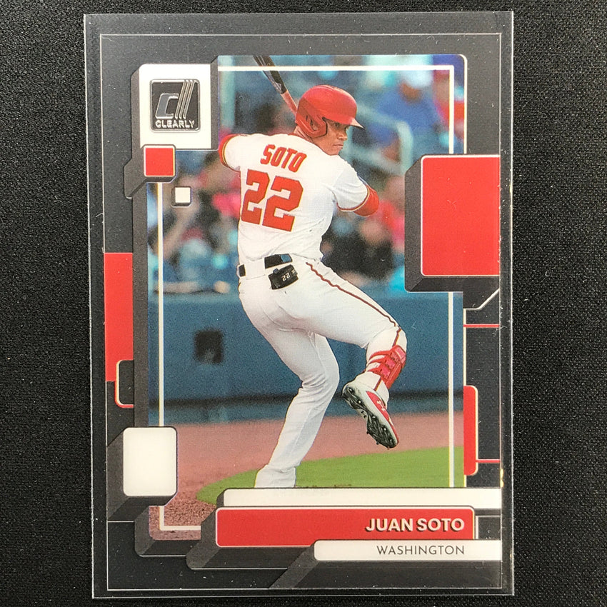 2022 Chronicles JUAN SOTO Clearly Donruss Base #44