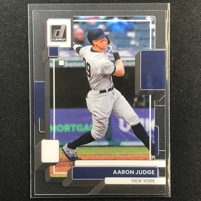 2022 Chronicles Aaron Judge Clearly Donruss Base No 46