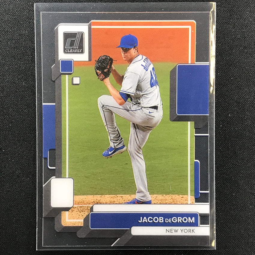 2022 Chronicles JACOB DEGROM Clearly Donruss Base #48