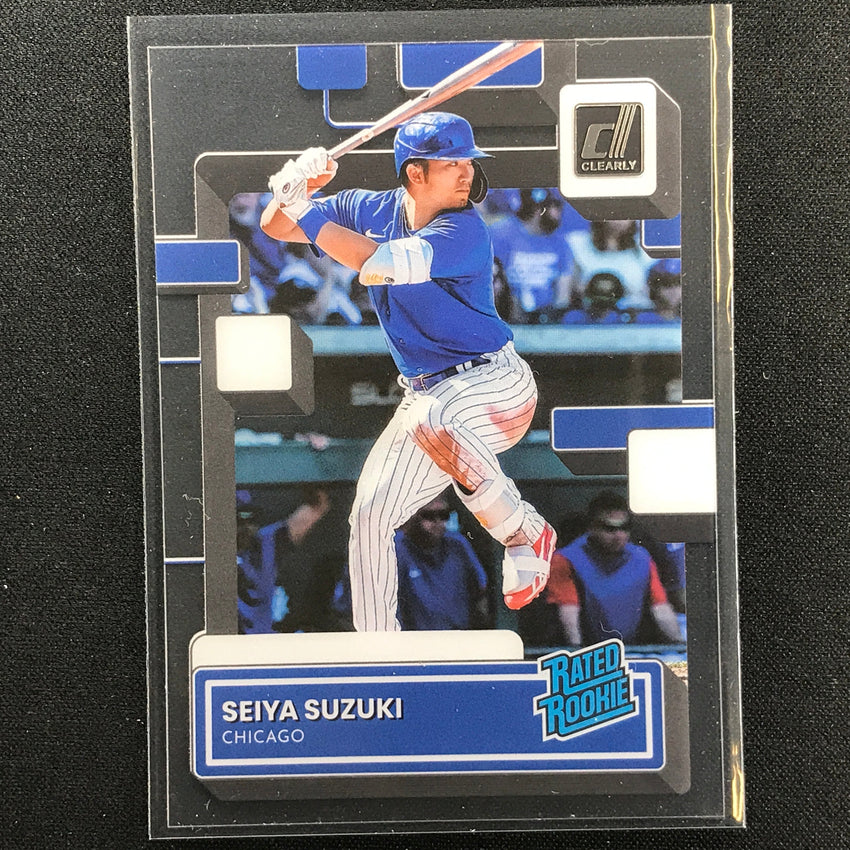 2022 Chronicles SEIYA SUZUKI Clearly Donruss Rated Rookie Base #55