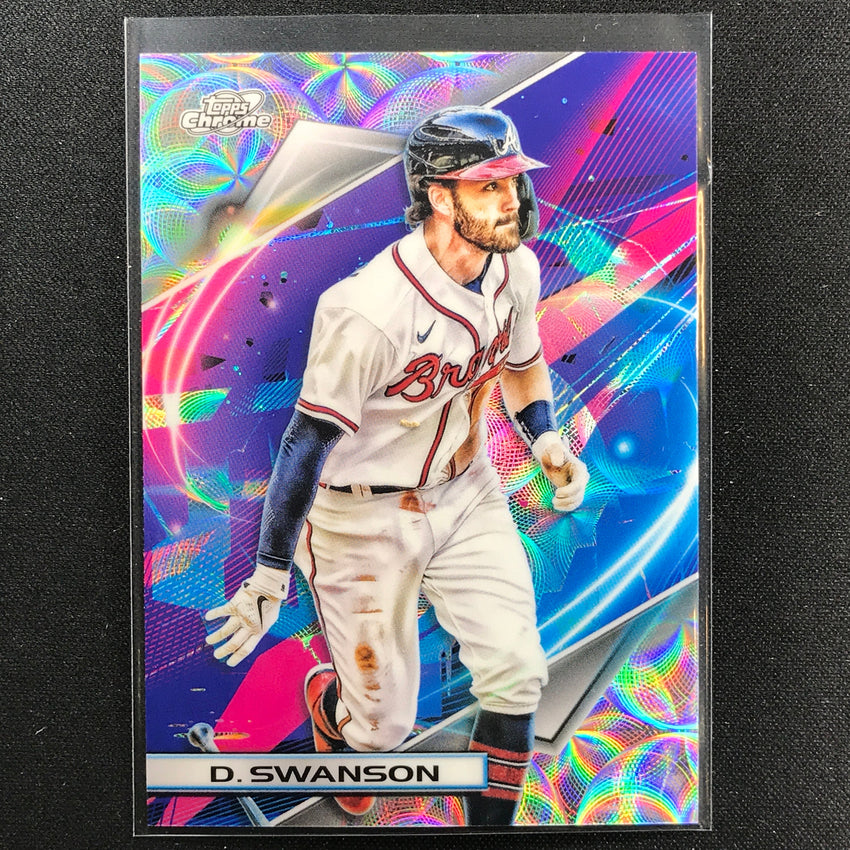 2022 Topps Cosmic Chrome Dansby Swanson Nucleus No 178