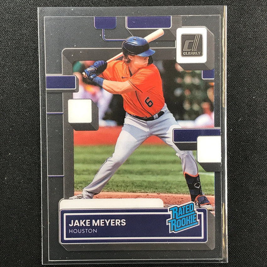 2022 Chronicles JAKE MEYERS Clearly Donruss Rated Rookie Base #66