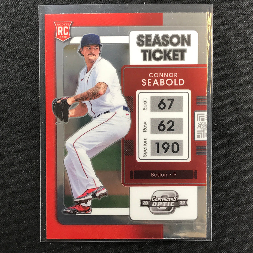2022 Chronicles Connor Seabold Contenders Optic Rookie Base No 10