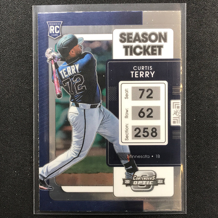 2022 Chronicles CURTIS TERRY Contenders Optic Rookie Base #13
