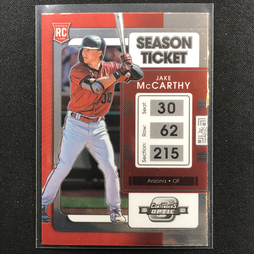 2022 Chronicles JAKE MCCARTHY Contenders Optic Rookie Base #15