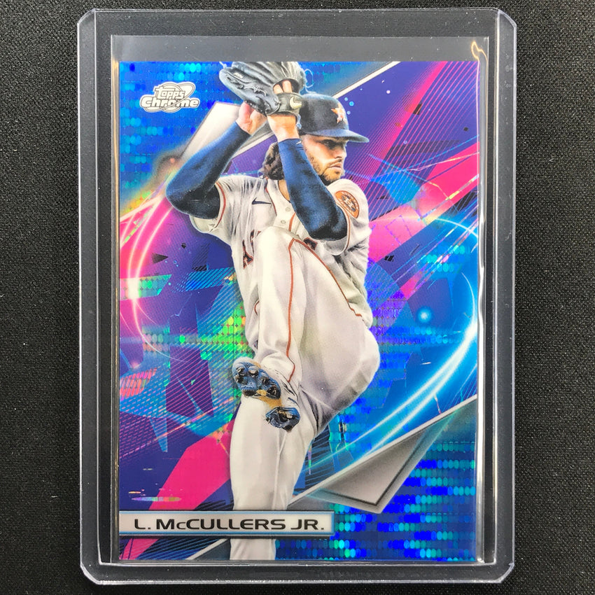 2022 Topps Cosmic Chrome Lance Mccullers Jr. Blue Moon 30/99