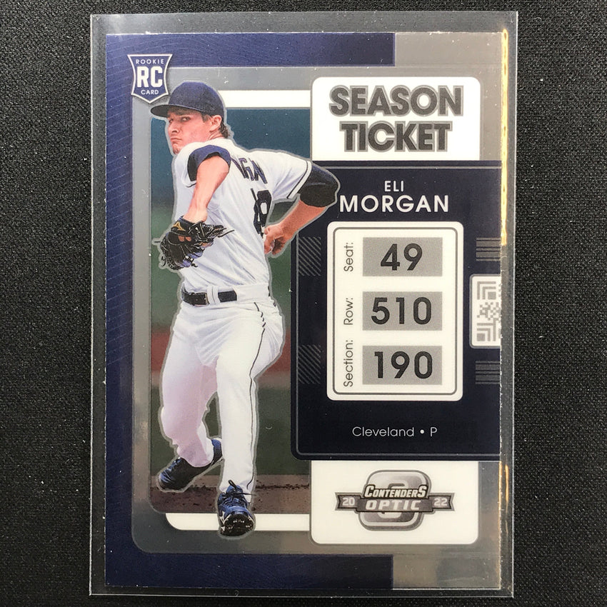 2022 Chronicles ELI MORGAN Contenders Optic Rookie Base #17