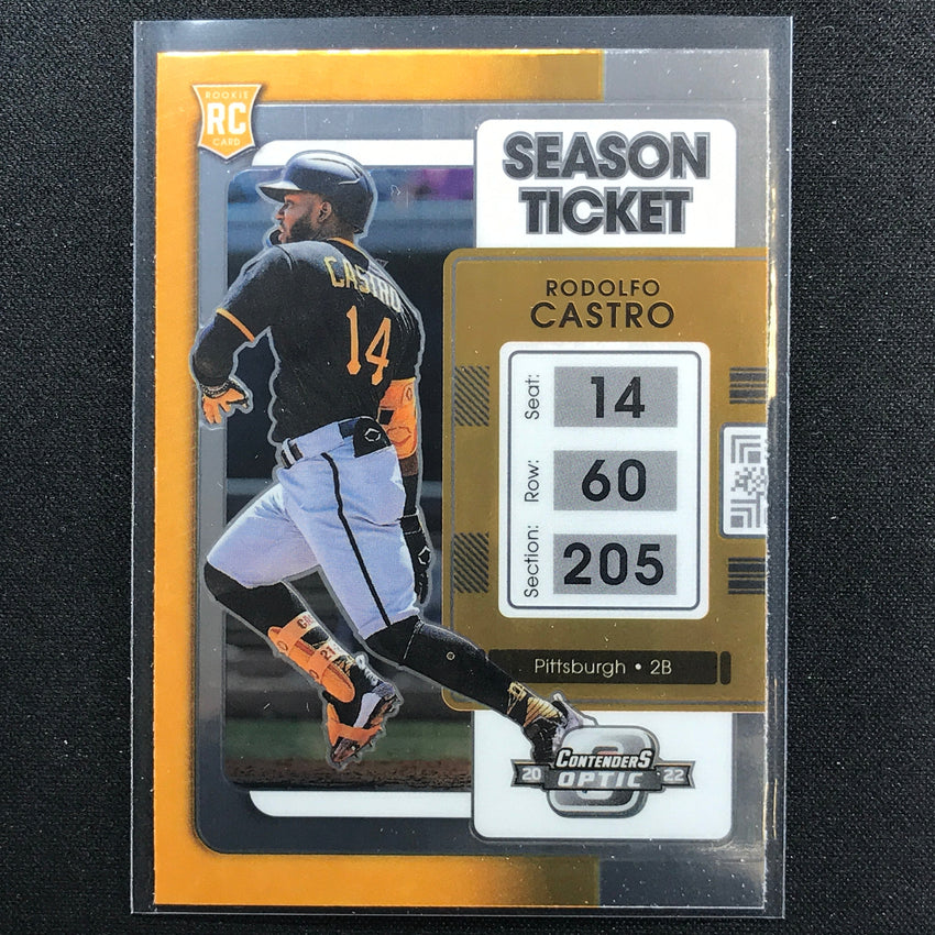 2022 Chronicles RODOLFO CASTRO Contenders Optic Rookie Base #21