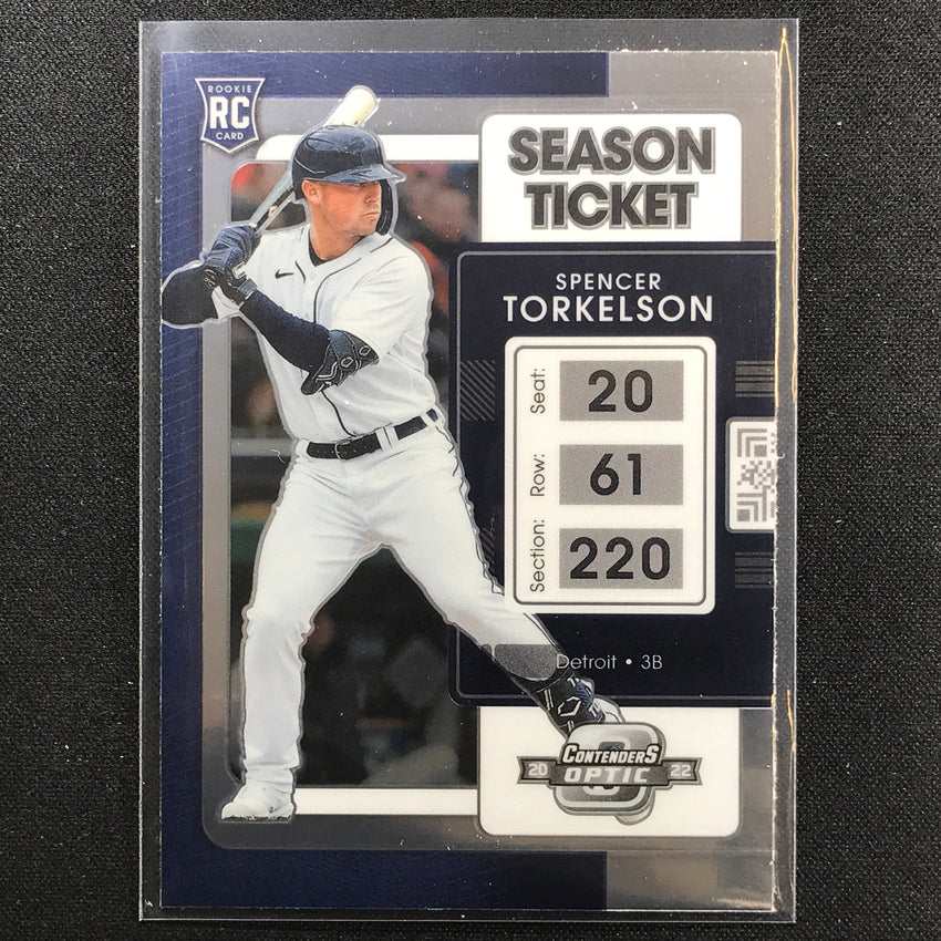 2022 Chronicles Spencer Torkelson Contenders Optic Rookie Base No 22
