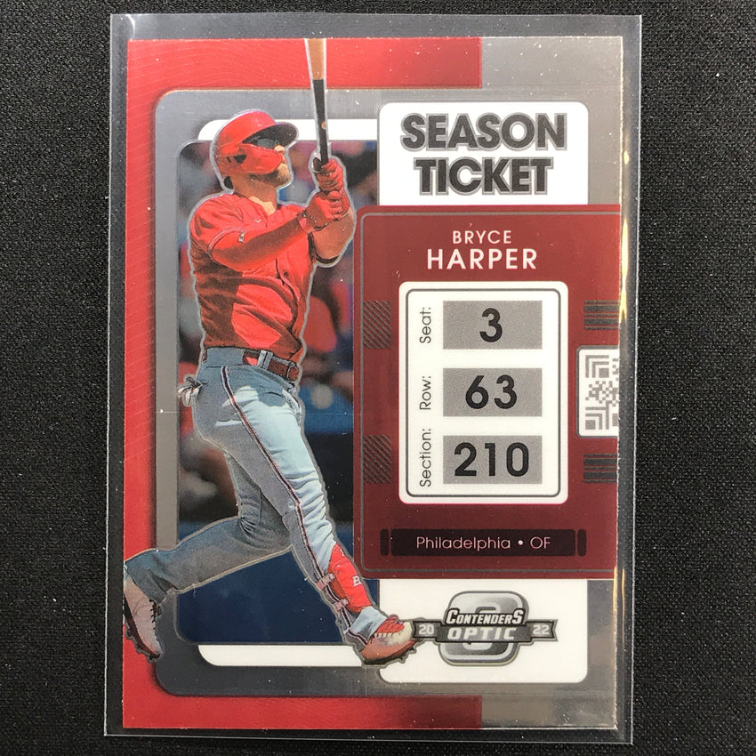 2022 Chronicles BRYCE HARPER Contenders Optic Base #25