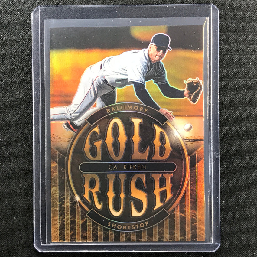 2022 Chronicles CAL RIPKEN Contenders Optic Gold Rush SSP #13