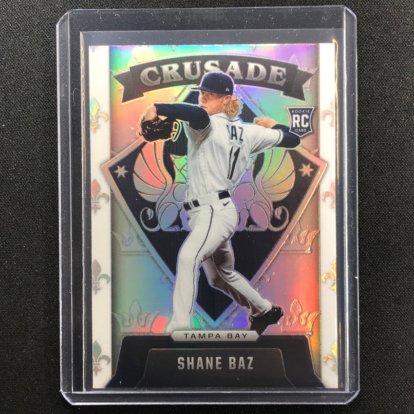 2022 Chronicles SHANE BAZ Crusade Rookie Silver Prizm #2