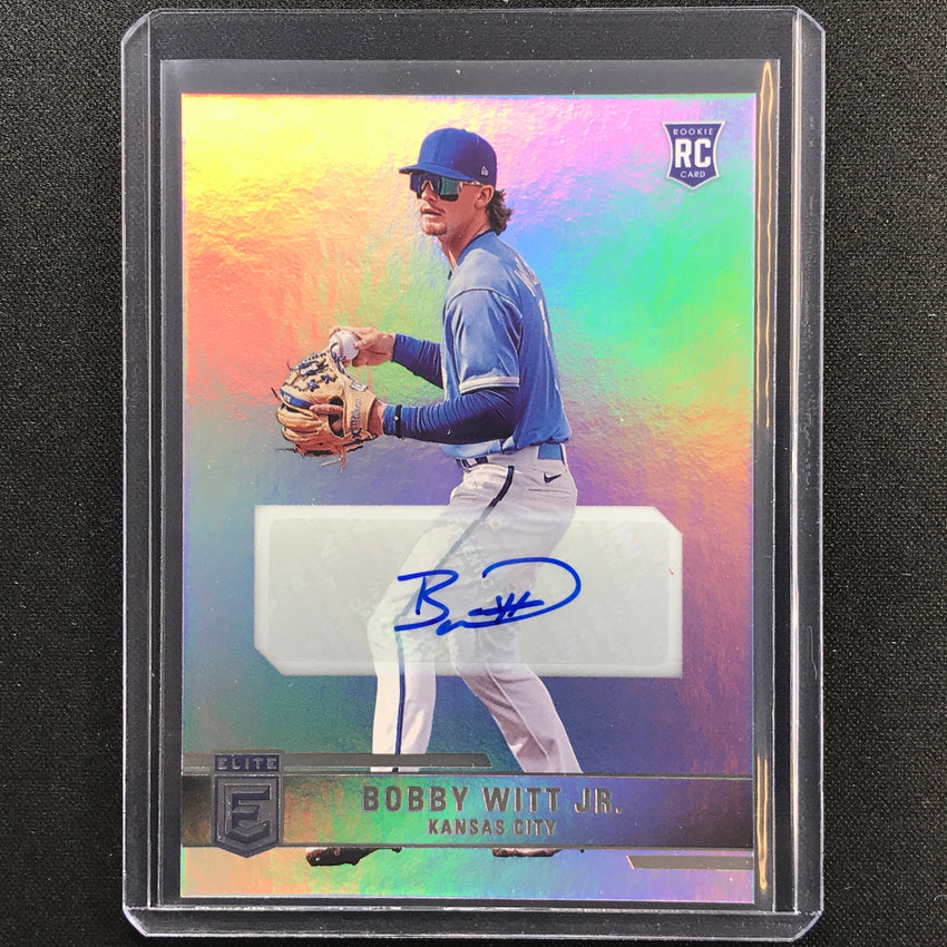 2022 Chronicles Bobby Witt Jr. Elite Rookie Auto No 35
