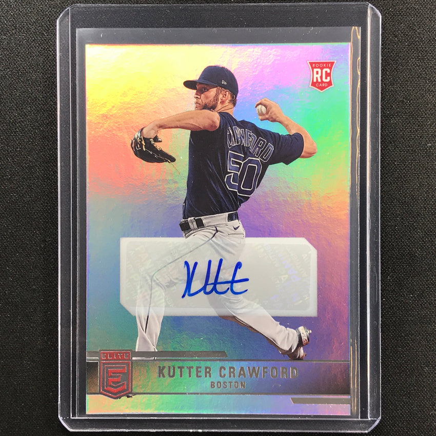 2022 Chronicles Kutter Crawford Elite Rookie Auto No 41