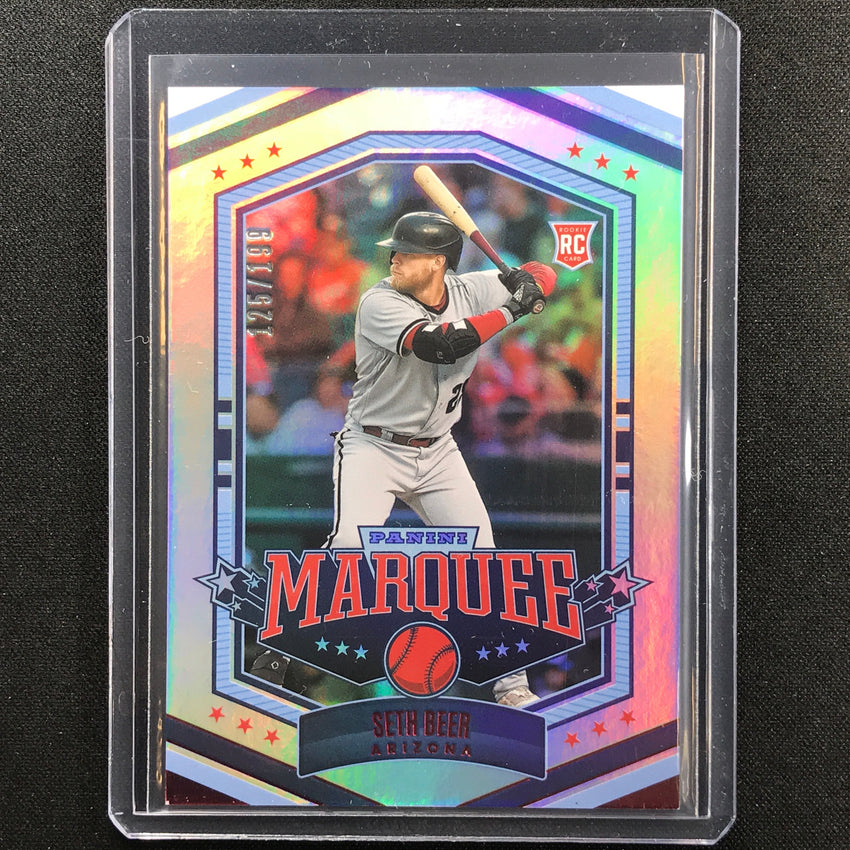 2022 Chronicles Seth Beer Marquee Rookie Red 125/199