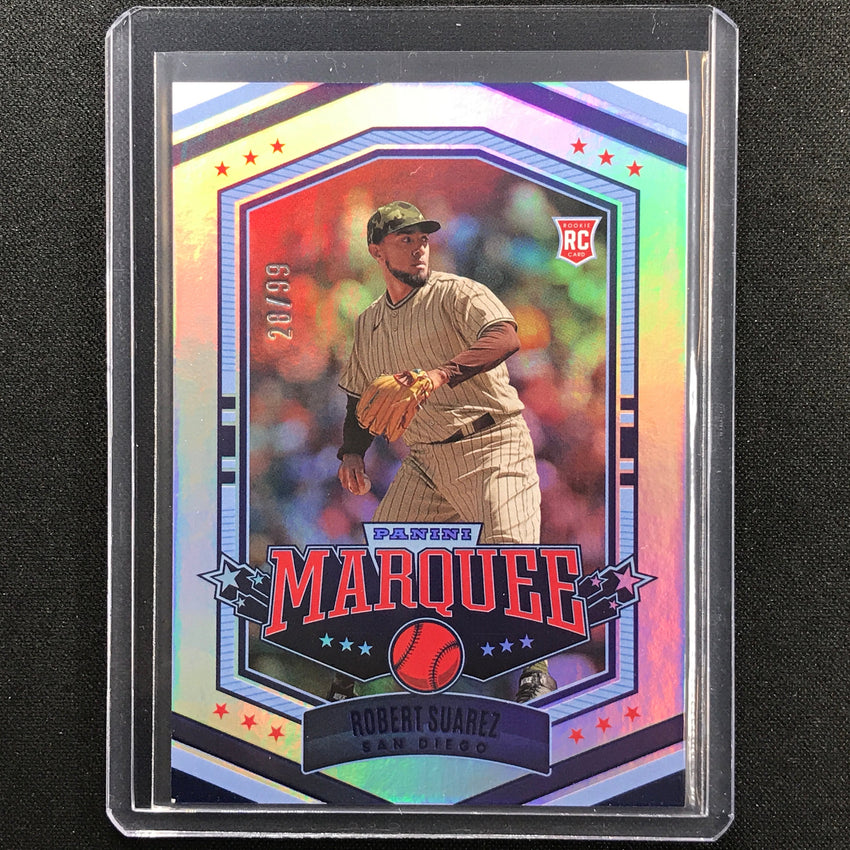 2022 Chronicles Robert Suarez Marquee Rookie Blue 28/99