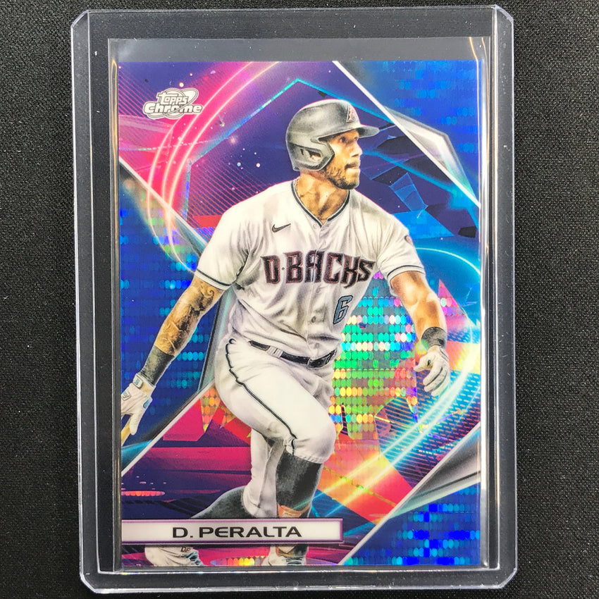 2022 Topps Cosmic Chrome David Peralta Blue Moon 97/99