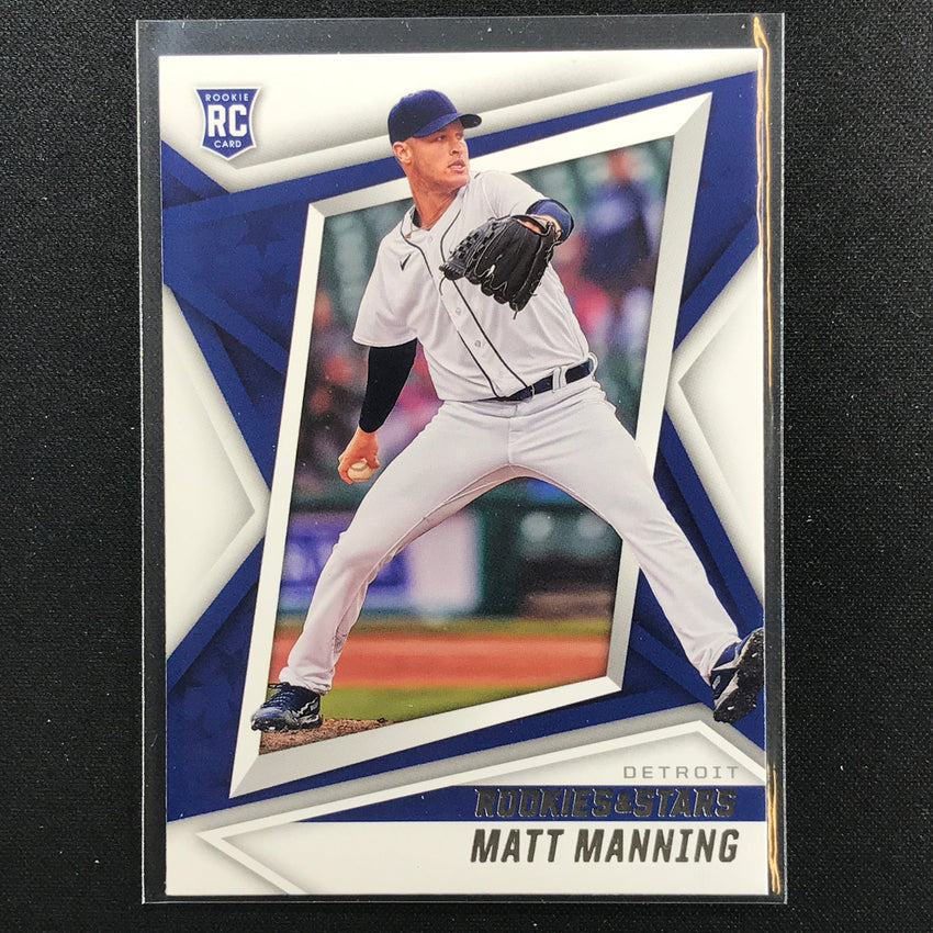 2022 Chronicles Matt Manning Rookies And Stars Rookie Base No 9