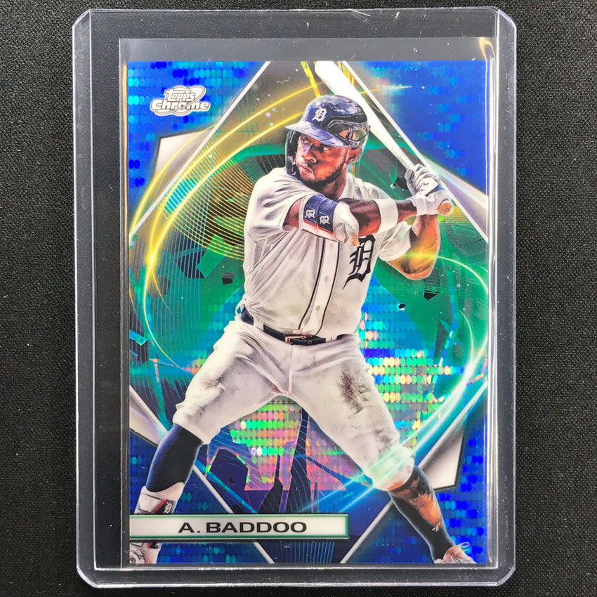 2022 Topps Cosmic Chrome Akil Baddoo Blue Moon 34/99