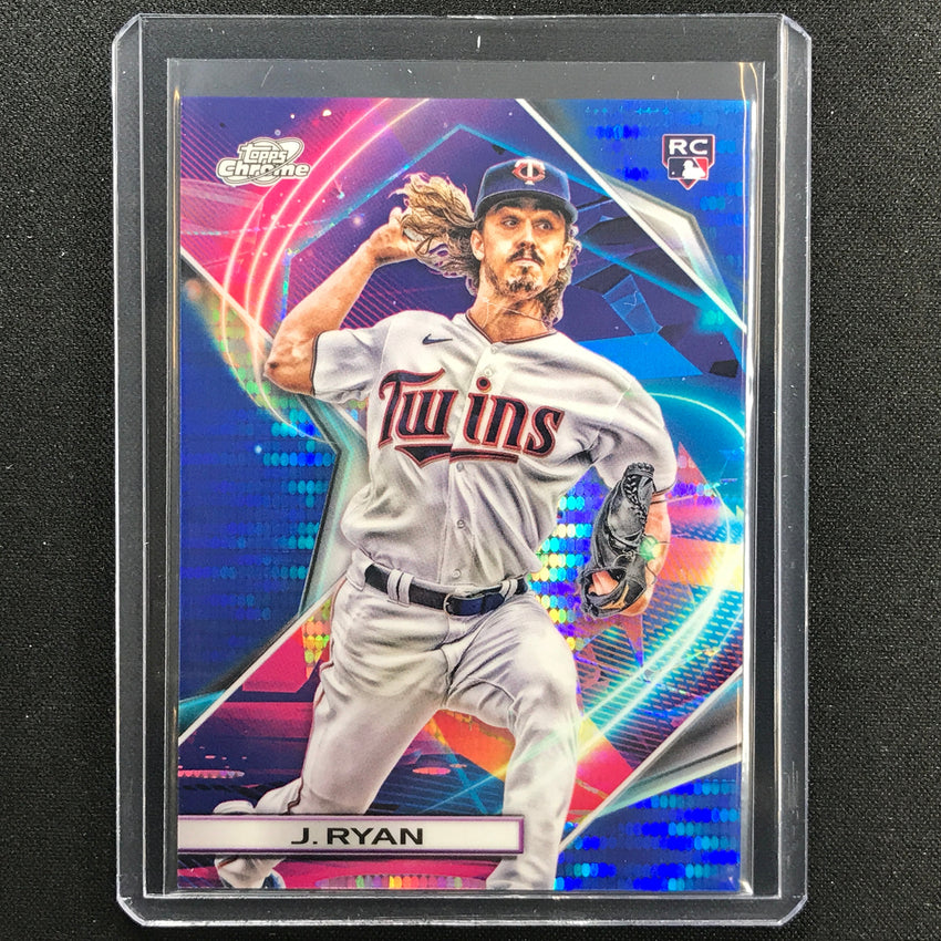 2022 Topps Cosmic Chrome Joe Ryan Rookie Blue Moon 90/99