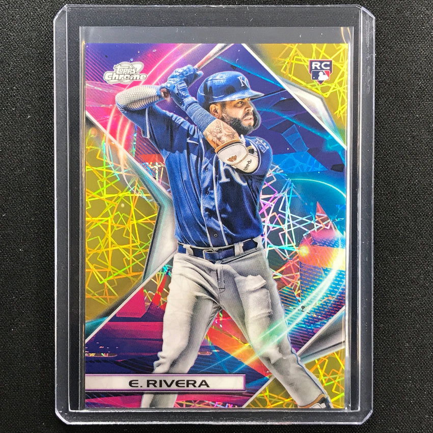 2022 Topps Cosmic Chrome Emmanuel Rivera Rookie Gold Interstellar 10/50