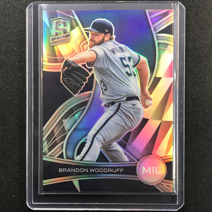 2022 Chronicles BRANDON WOODRUFF Spectra Silver Prizm #10