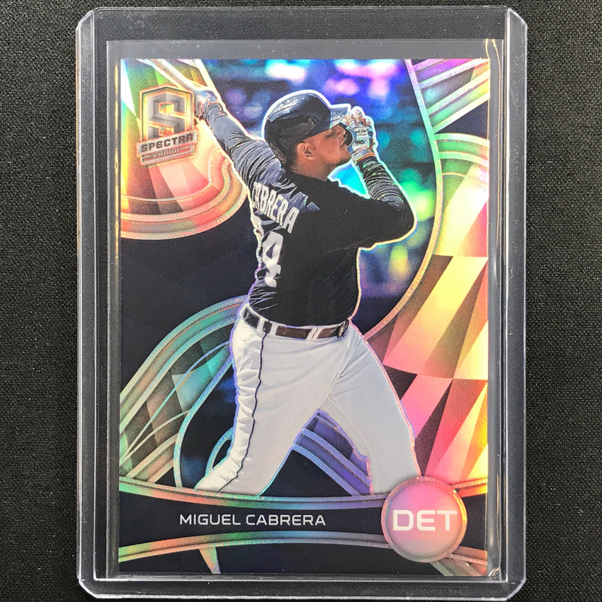 2022 Chronicles MIGUEL CABRERA Spectra Silver Prizm #52