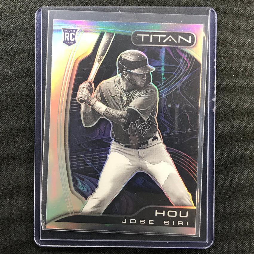 2022 Chronicles JOSE SIRI Titan Rookie Silver Prizm #14