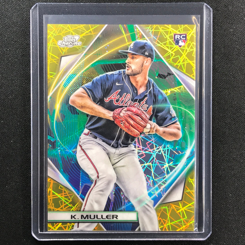 2022 Topps Cosmic Chrome Kyle Muller Rookie Gold Interstellar 4/50