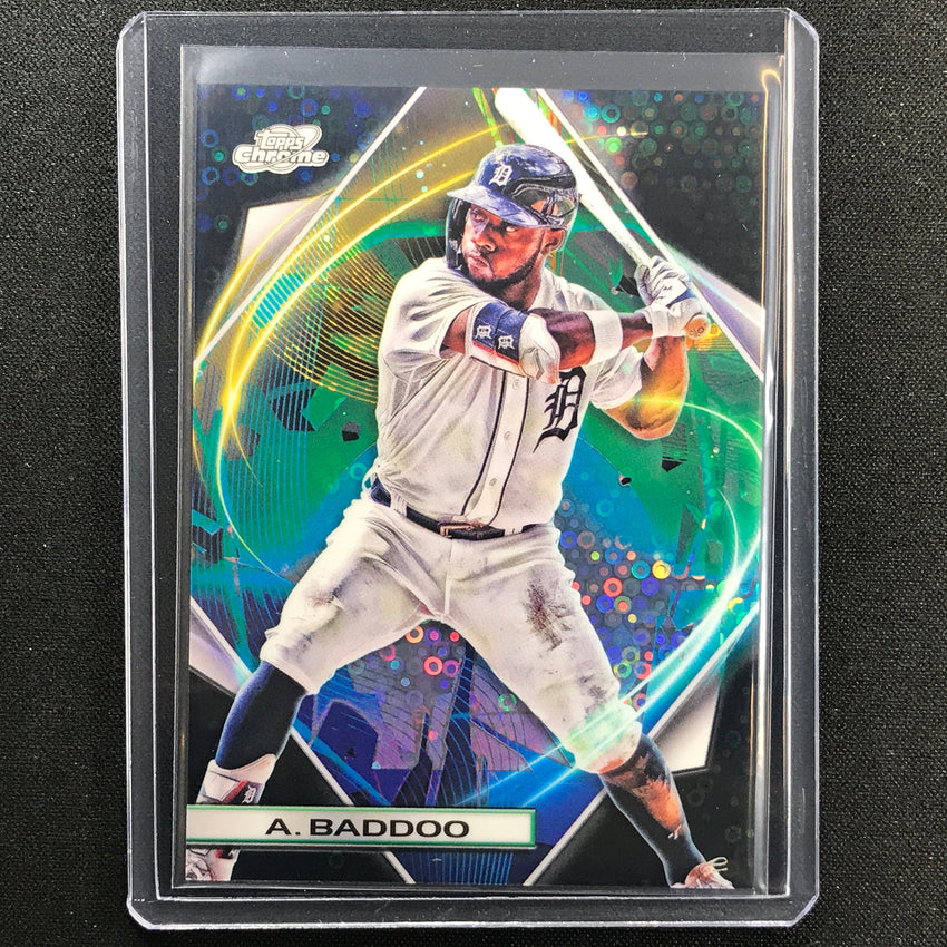 2022 Topps Cosmic Chrome Akil Baddoo Black Eclipse 2/10