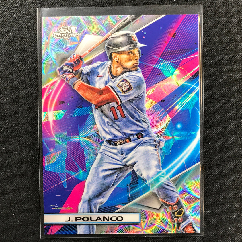 2022 Topps Cosmic Chrome Jorge Polanco Nucleus No 35