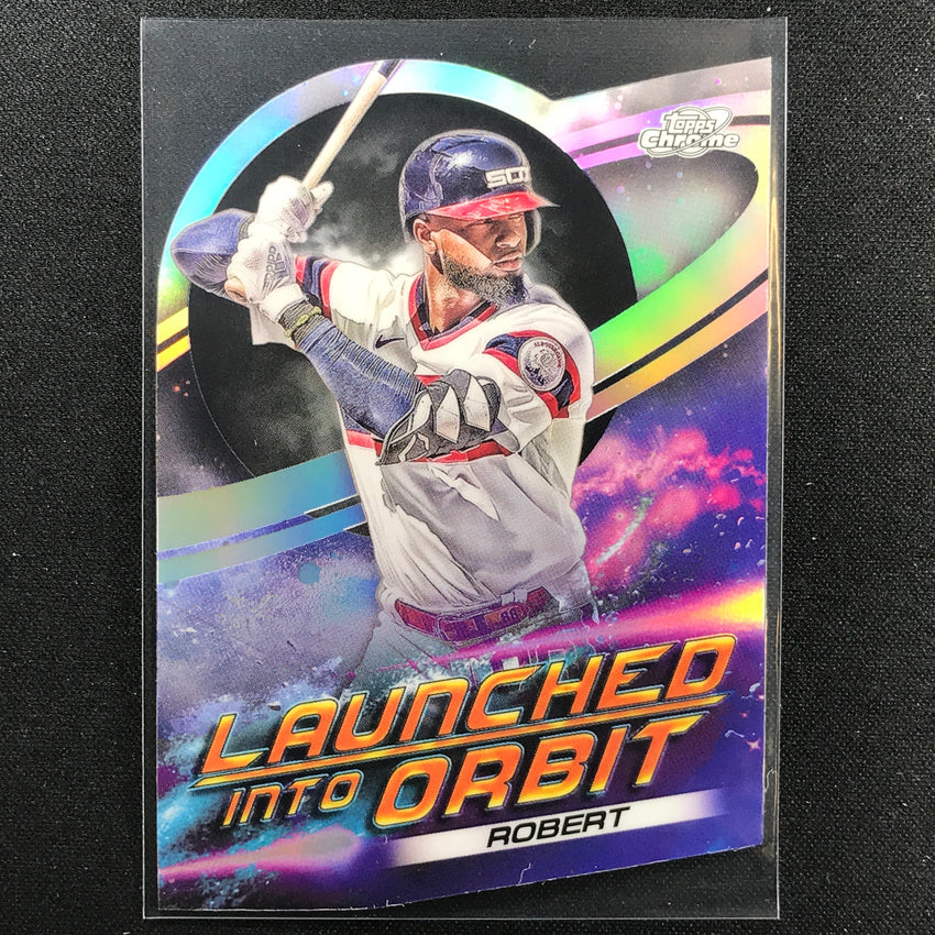 2022 Topps Cosmic Chrome LUIS ROBERT Launched Into Orbit Die-Cut #13