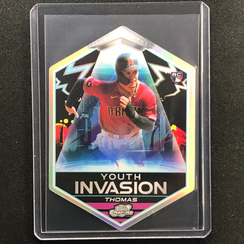 2022 Topps Cosmic Chrome Alek Thomas Rookie Youth Invasion Die-cut Ssp No 11