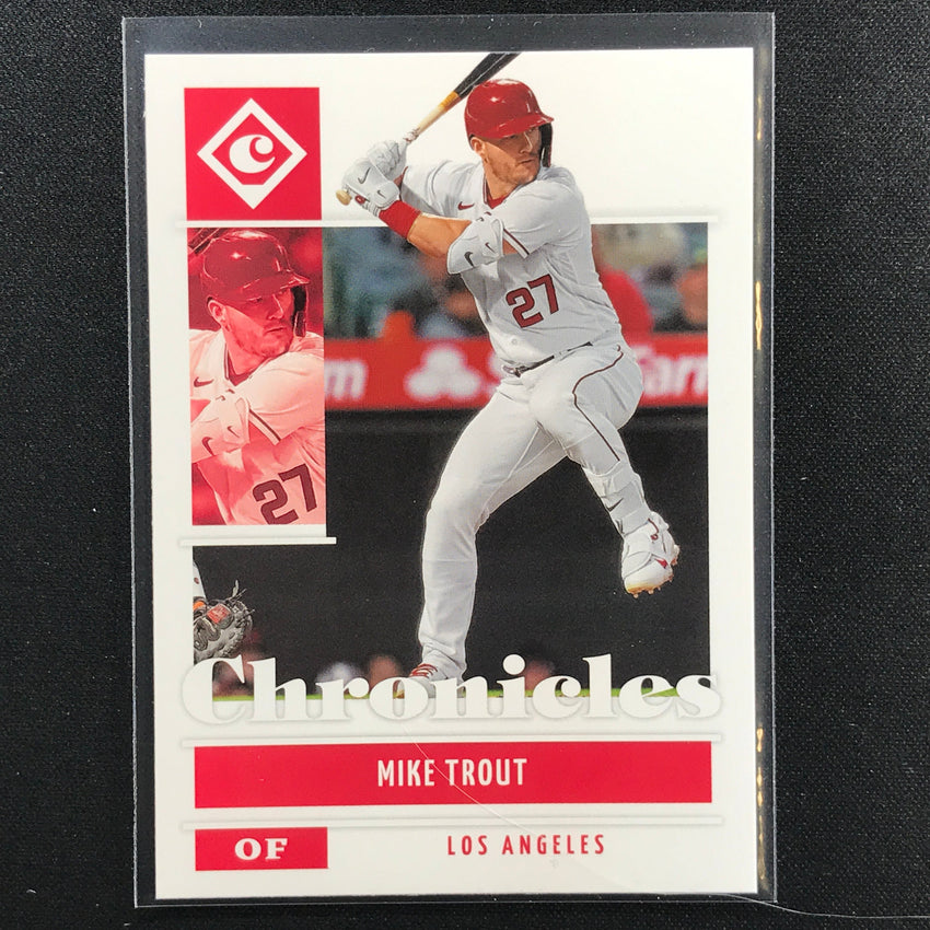 2022 Chronicles MIKE TROUT Base Set Chronicles Base #30